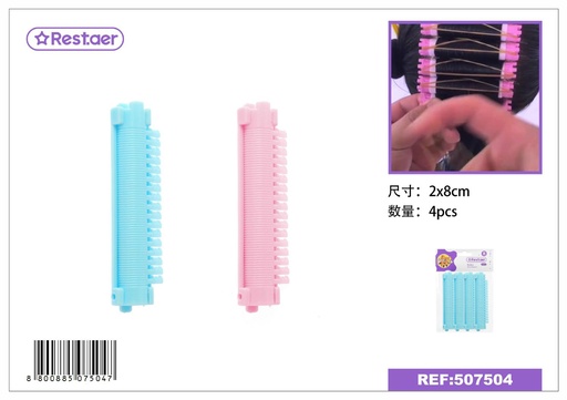 [507504] Rulos para el cabello 4pcs para estilismo