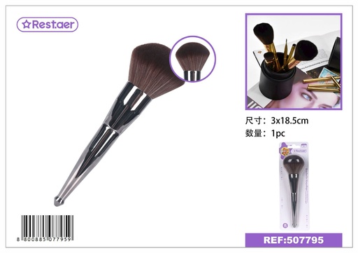 [507795] Brocha de maquillaje 18.5x3 cm - Accesorios de belleza