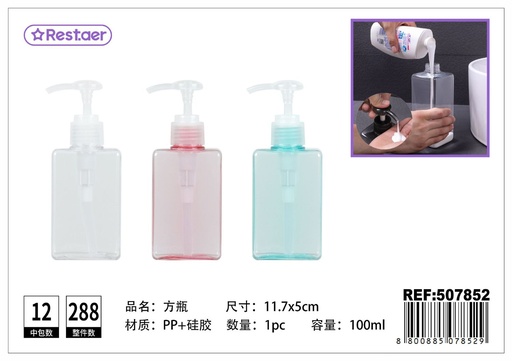 [507852] Botella dispensadora 100ml - Accesorios de belleza