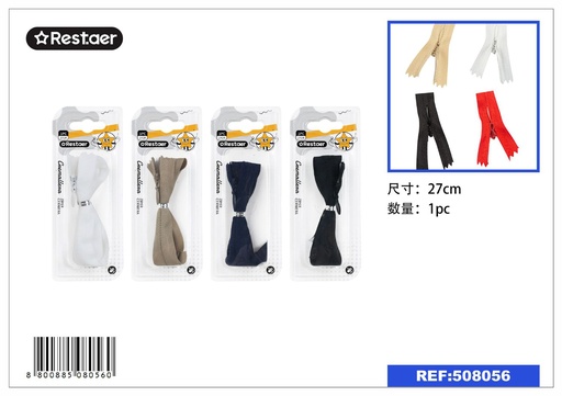 [508056] Cremallera invisible 27CM - Accesorios de costura