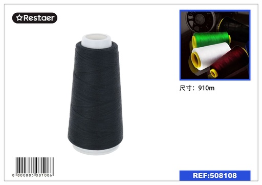 [508108] Hilo negro 910 metros - Accesorios de costura