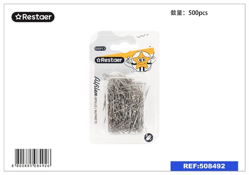 [508492] Alfileres (500pcs) - Accesorios de costura