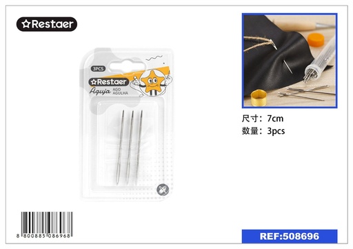 [508696] Agujas 3pcs - Accesorios de costura